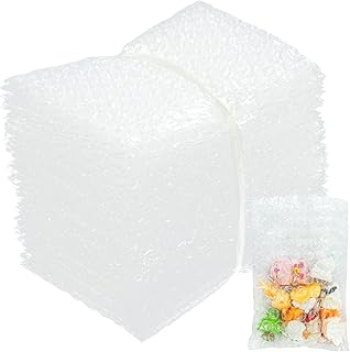 50-Pack 4"x6"Clear Bubble Out Bags for Packing & Shipping