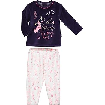 Petit Beguin Pyjama Velours Bebe Fille Lili Taille 18 Mois 86 Cm Amazon Fr Bebes Puericulture