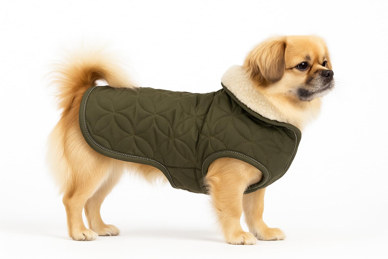 Flamingo WINTER COAT USHI KHAKI 30CM