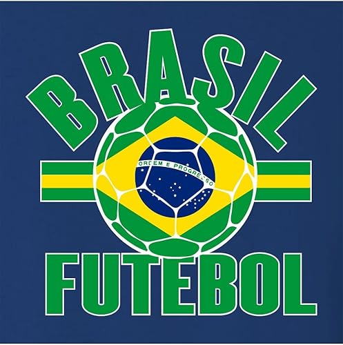 Miniatura 9 de Go All Out Adulto Brasil Futebol Brasil Fútbol Fútbol Futbol Sudadera Cuello redondo