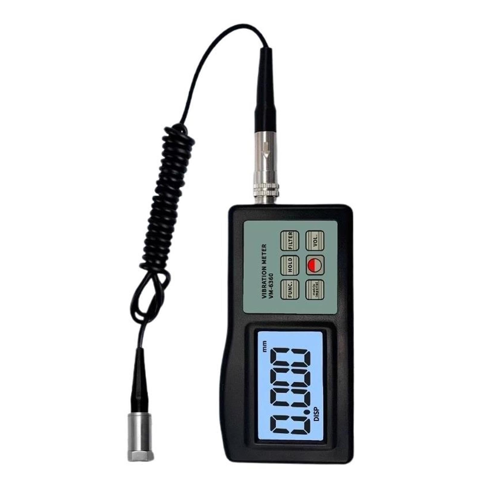 Medidor De Vibraciones, Portátil, VM-6360, Probador