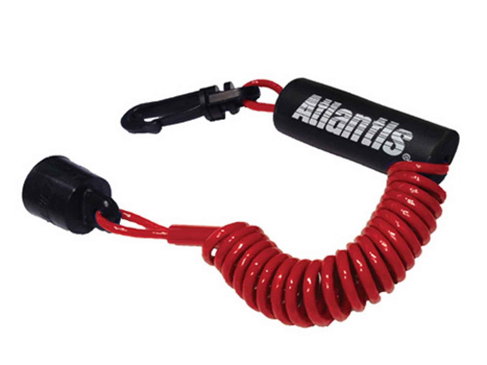 Atlantis A7453 Neon Red Standard Floating Lanyard