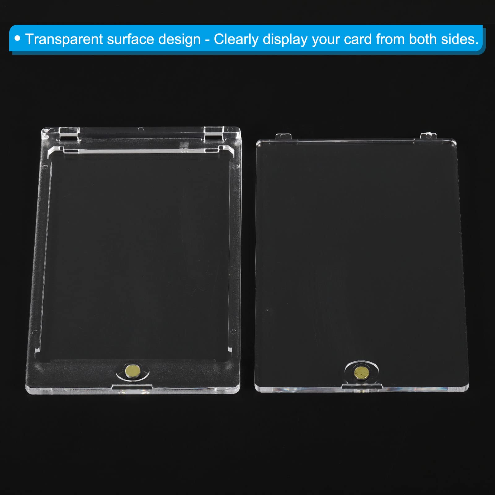 PATIKIL 4"x3"x0.31" Magnetic Card Holder - Image 4