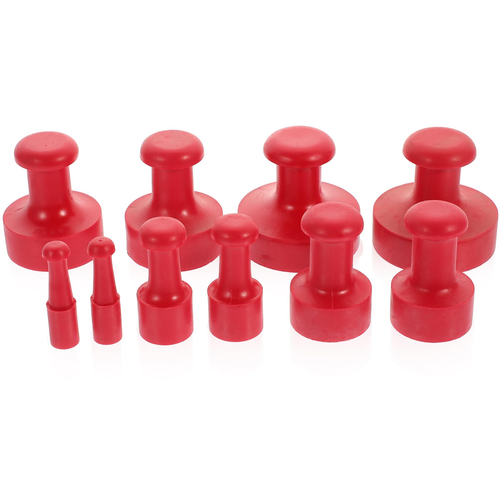 HOMSFOU 10pcs Rubber Carving Tools for DIY Crafts Beginner Friendly Stamp Materials and Lightweight for Adults for Unique Present and Hands Skills