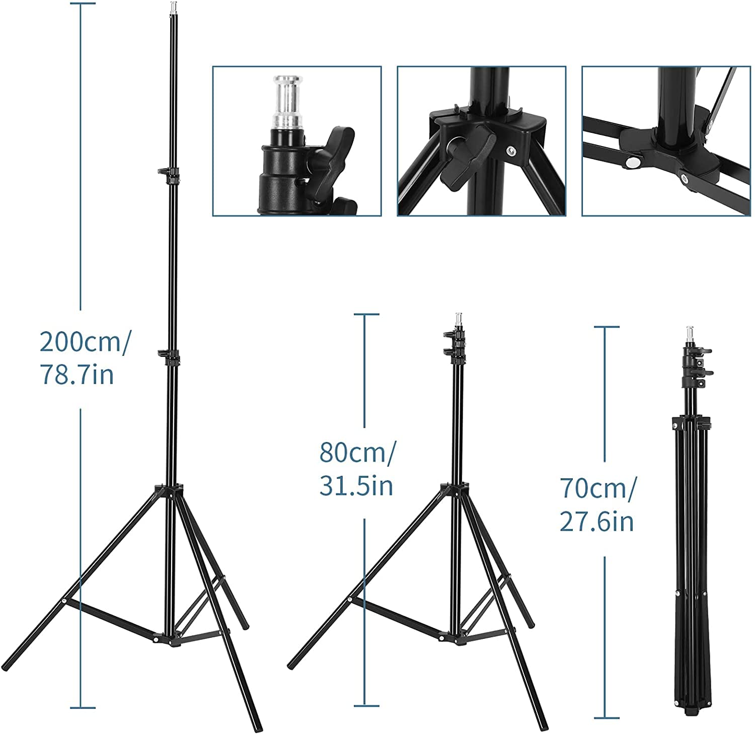 ShowMaven Kit d'éclairage Studio Photo, Kit Studio Photo avec 2 x 3 m Support de Fond Photo, 3 x Toile de Fond, 2 x 135 W Ampoules et Parapluies à Éclairage Doux pour Portraits Photographie Vidéo