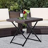 PREINSTALADA: Viene pre montada, para que puedas usarla tan solo recibirla. Ideal para espacios al aire libre como balcón, terraza, patio y más. Combinará fácilmente con la mayoría de sillas de jardín u otros muebles, sobre todo si también son de ratán