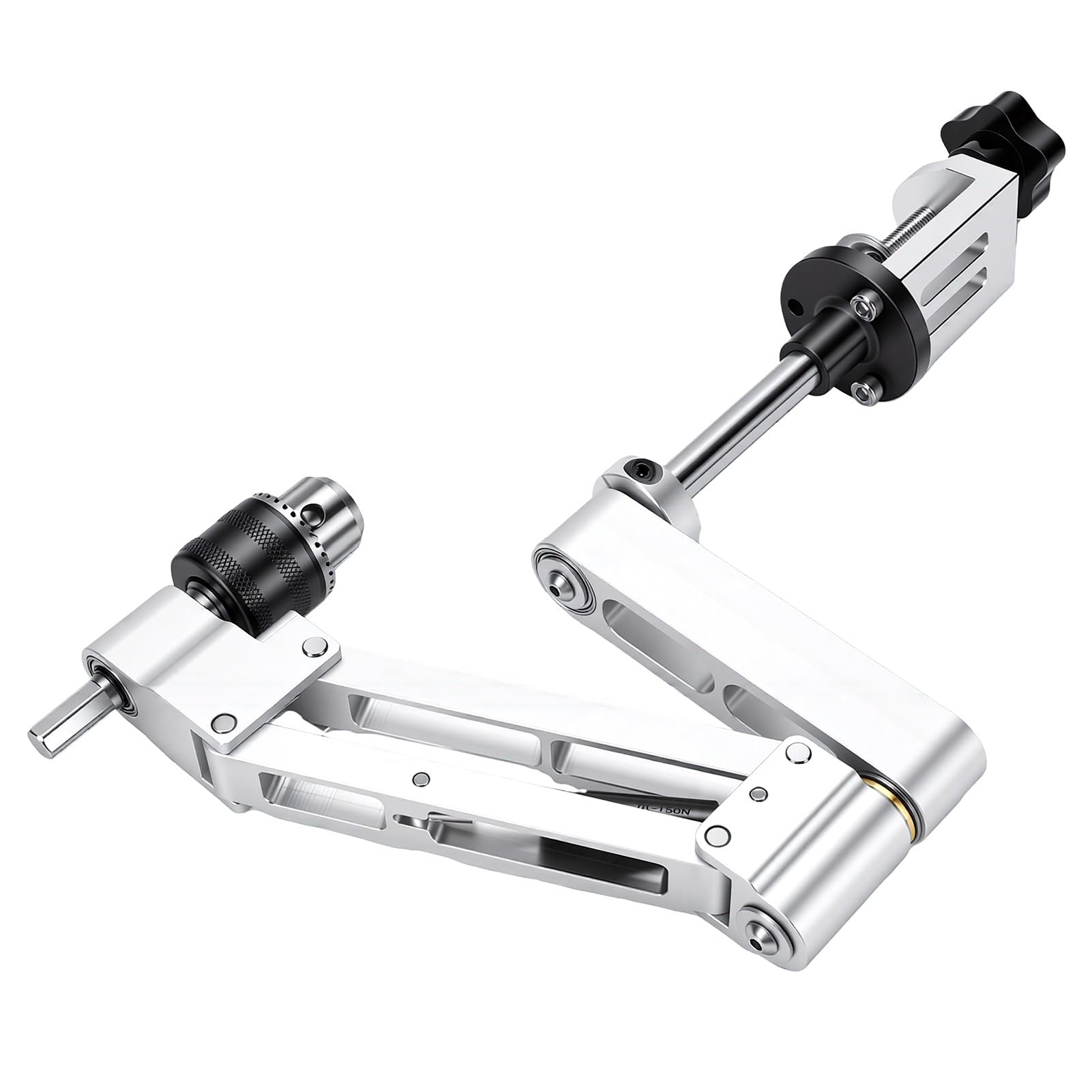 Generic Staffa a Sbalzo per Maschiatura Braccio Regolabile per Supporto di Maschiatura Orizzontale Verticale in Progetti CNC Lega di Alluminio Corsa 130 Mm
