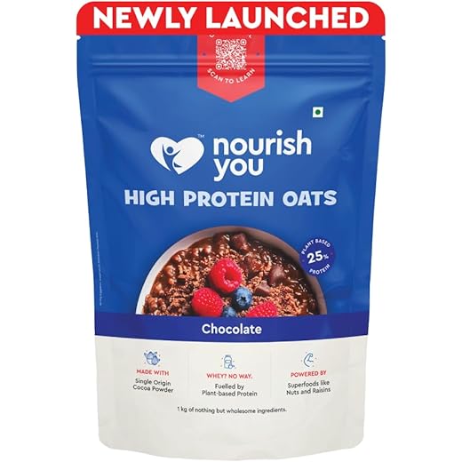 Nourish You Protein Oats - 1kg