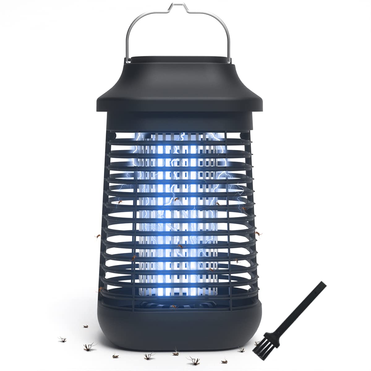 Piège à moustiques électrique extérieur 4200 V 20 W étanche boîtier métal