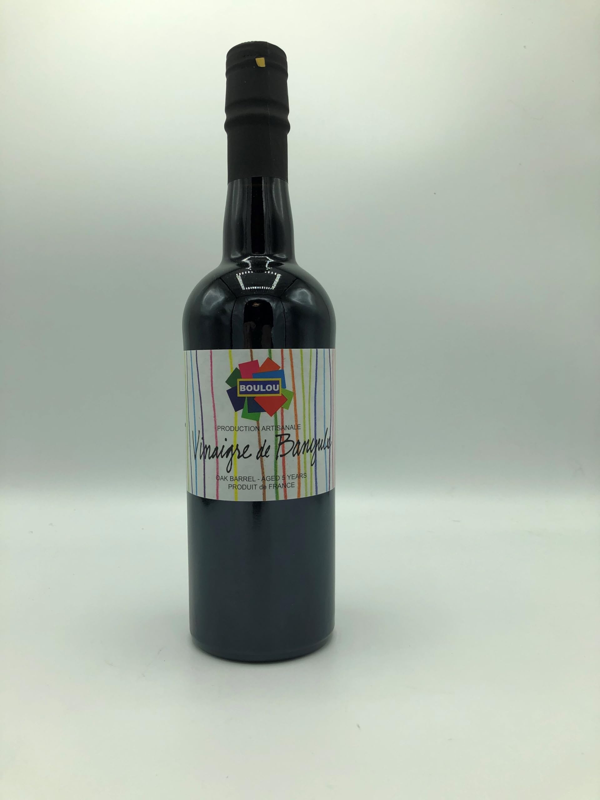Banyuls Vinegar 16.9 Oz - Oak-Aged, Gourmet Grenache Noir Grape Vinegar, Notes of Walnut, Vanilla, Liquorice, Ideal for Fine Cooking