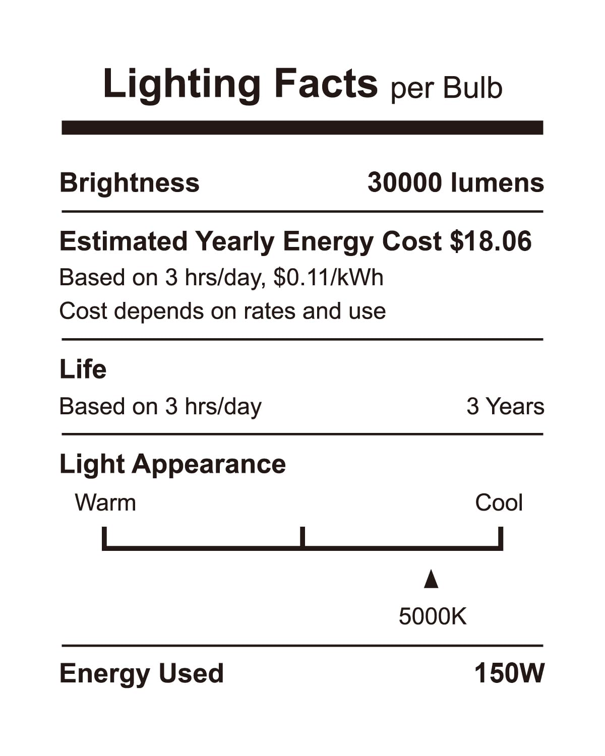 UFO LED High Bay Light Pro 150W LED Shop Lights 0-10V Dimmable 30000LM 5000K 60 -100 Power Selectable — view 7