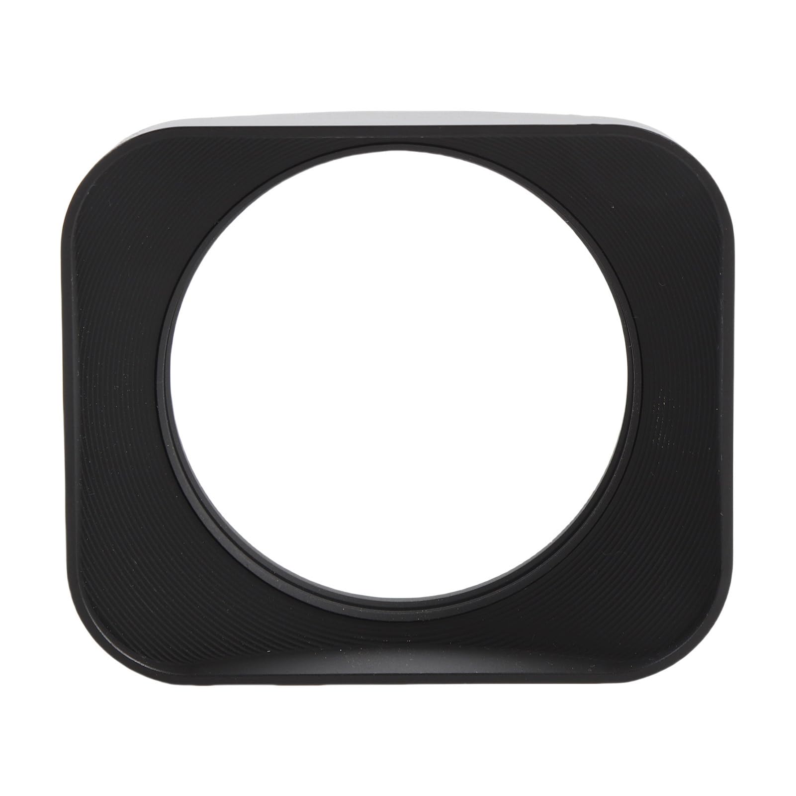 Paraluce Professionale Quadrato per Fotocamera, Lavorazione CNC in Lega di Alluminio Ad Alta Resistenza, Blocca la Luce Diffusa e Riduce il Riflesso per Fotocamere Mirrorless DSLR, Lente (58MM)