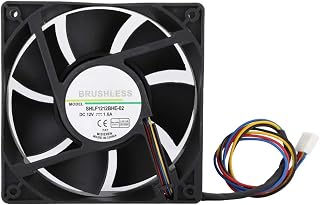 com rolamento de esferas duplo, ventilador de refrigeração de 12 V, dissipação de calor forte, ventilador de refrigeração, 4000 rpm para uso de servidor de resfriamento extremo