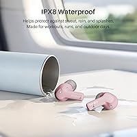 Vista 9 de TOZO Hybrid Active Noise Cancelling Wireless Earbuds with 6 Mics AI Clear Call Ear Buds 68H Playtime with LED Display 32 Preset EQs via APP