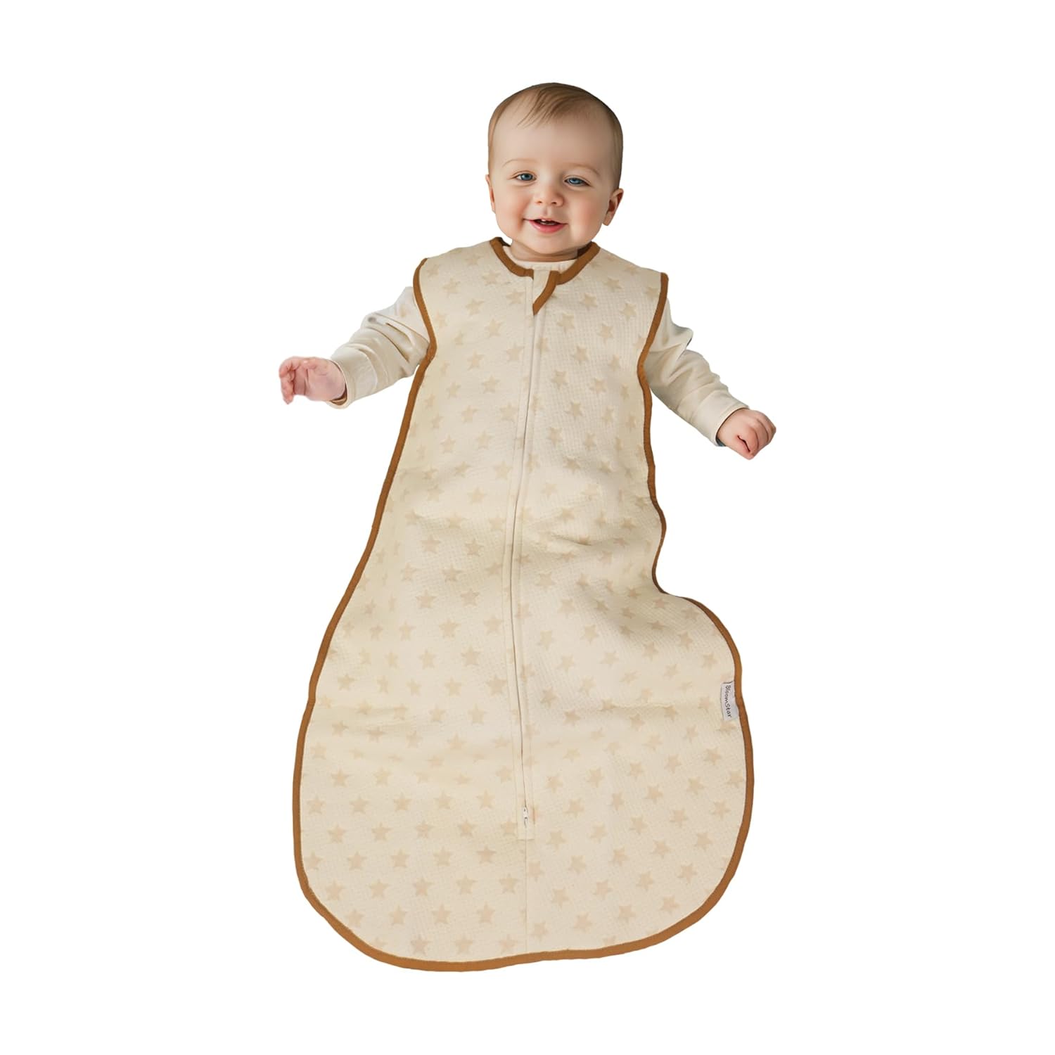Toddler Sleeping Sack 2-3T Large Tog 2.0 Cotton Warm Baby Wearable Blanket Sleeping Bag 18-36 Months Sleeveless 4 Seasons Soft Quilted with Filling Unisex Infant Sleeper Sack - Image 4