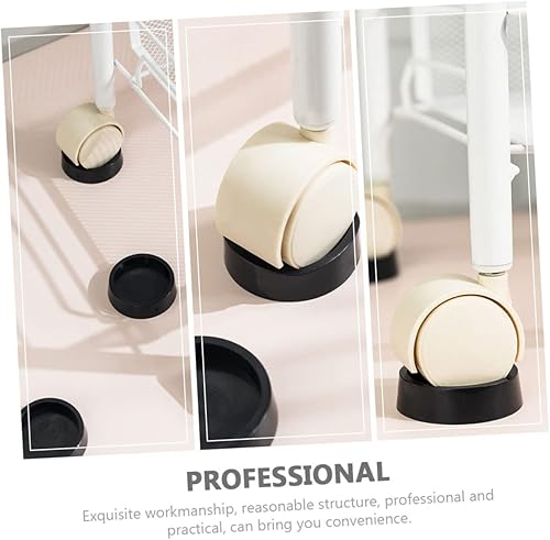 Miniatura 9 de OSALADI 4 piezas de posavasos antideslizantes para muebles, pies de muebles, deslizadores de muebles, accesorios para escritorio, fundas para patas