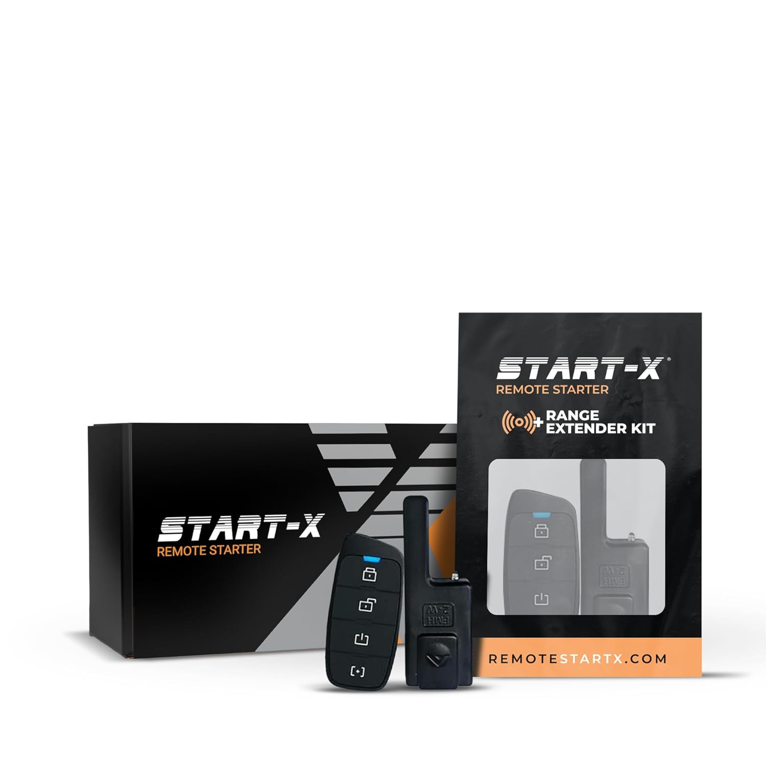 Start-X Remote Starter Kit + 3000ft 2 Way Range Extender for Ford F-150 (2024-2025) Trucks | Push-to-Start or Key Ignition