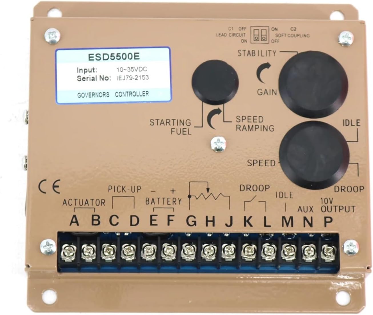 Generator Speed Controller ESD5500E Engine Speed Governor Speed Governor GAC ESD5500E