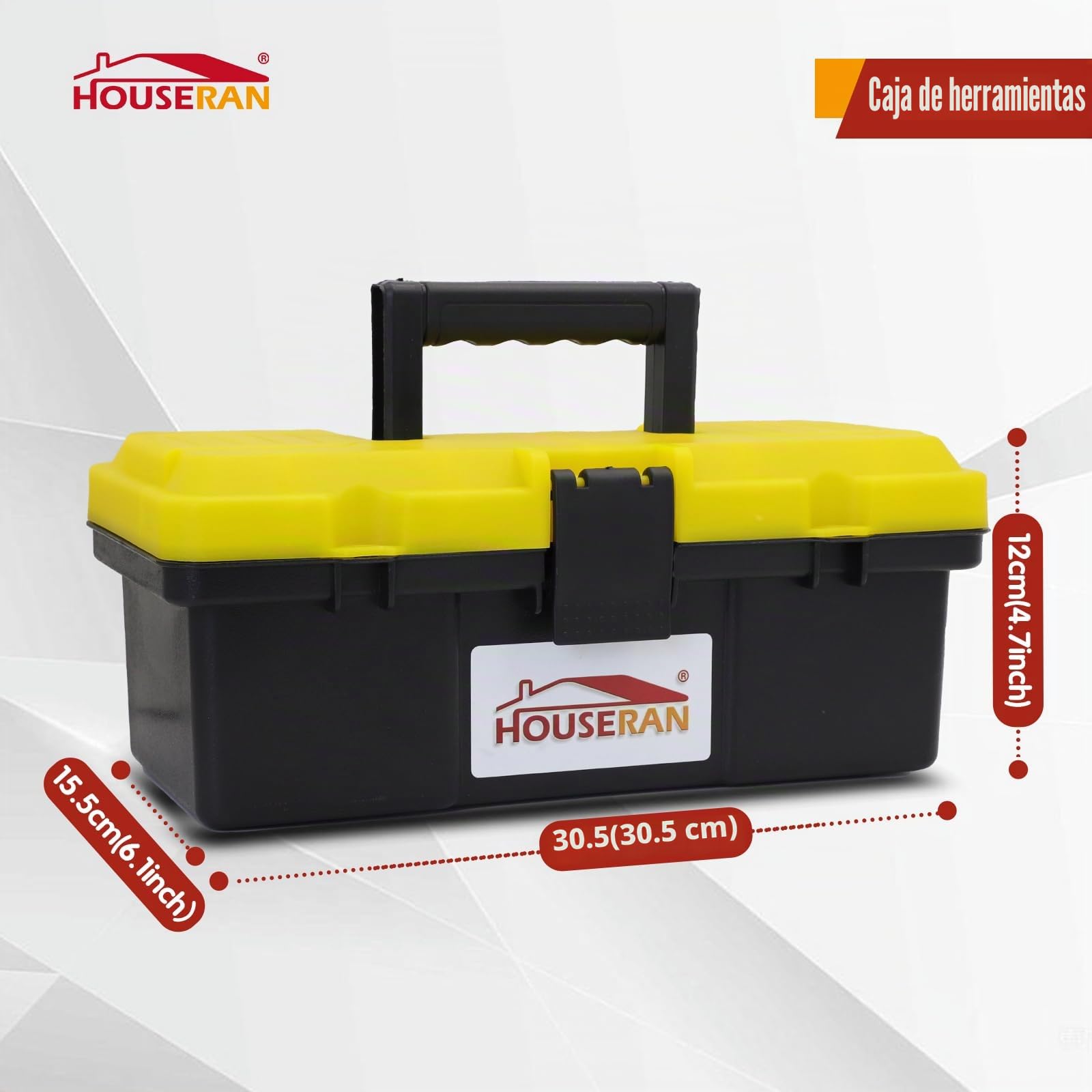 Juego de Herramientas Profesional 12 Piezas – Set de Alicates CRV Resistente, Mazo de Goma, Llave Ajustable, Martillo de Uña y Caja de Herramientas para Electricidad, Reparación del Hogar | 12 herramientas: alicates CRV, mazo de goma, llave ajustable y ma