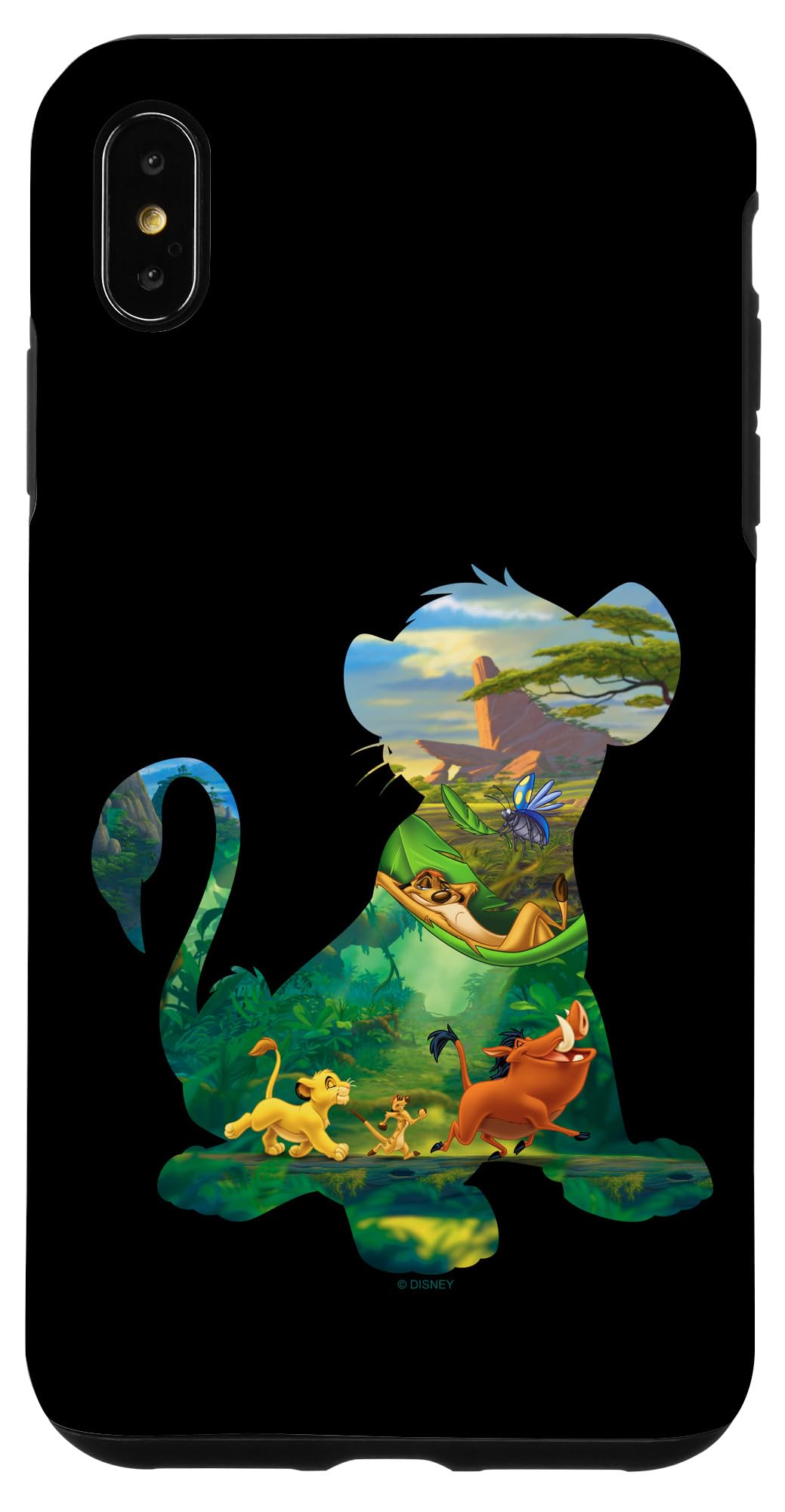 Coque iPhone XS Max antichoc Disney Simba pour éviter les rayures écran