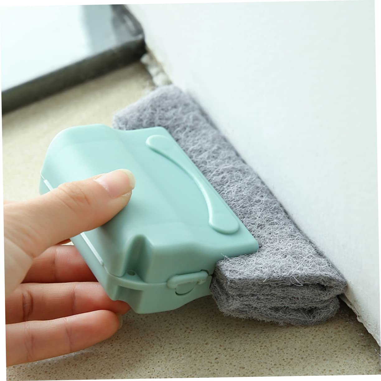 2 Set Spazzole Per Fessure Finestre Multifunzionale Per Scanalature E Gaps Design Compatto E Facile Usare Per Pulizie Domestiche Cucina E Bagno 9 Pezzi*2