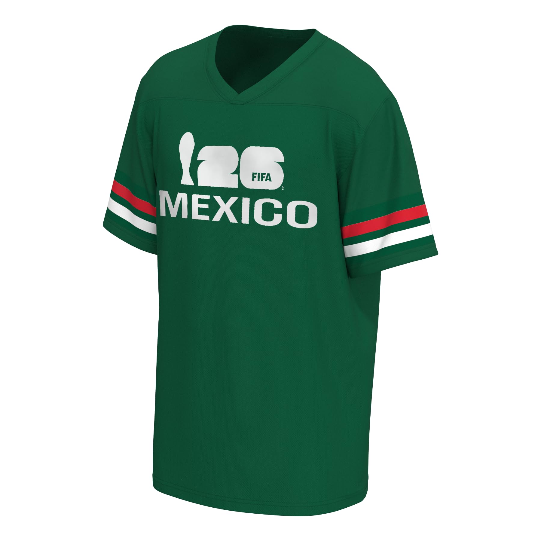Outerstuff FIFA World Cup 2026 Mens Short Sleeve V-Neck Football Jersey