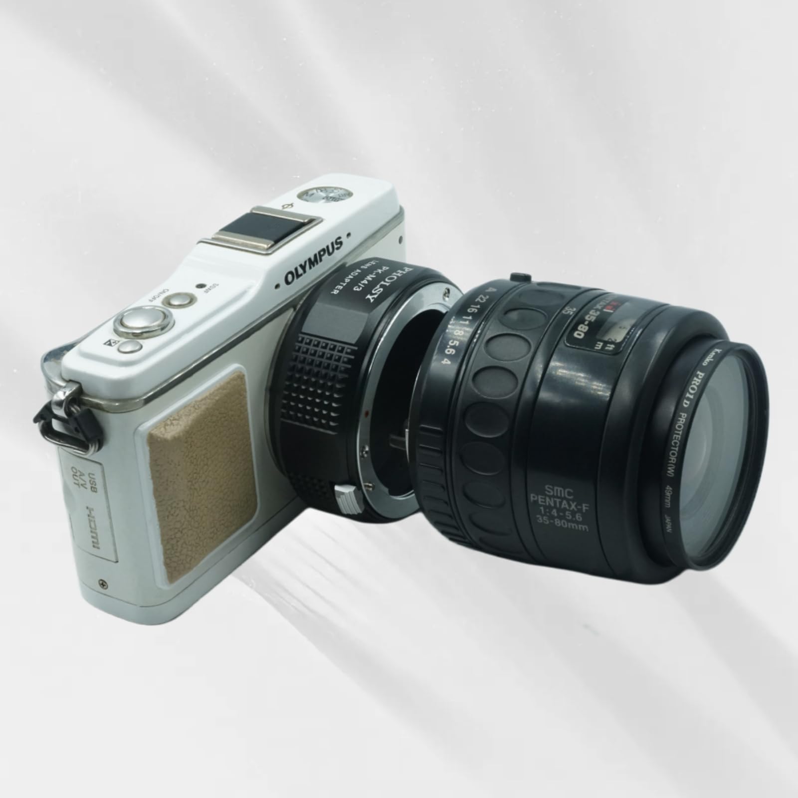 Amazon.com: PHOLSY Lens Mount Adapter PK to MFT Compatible with
