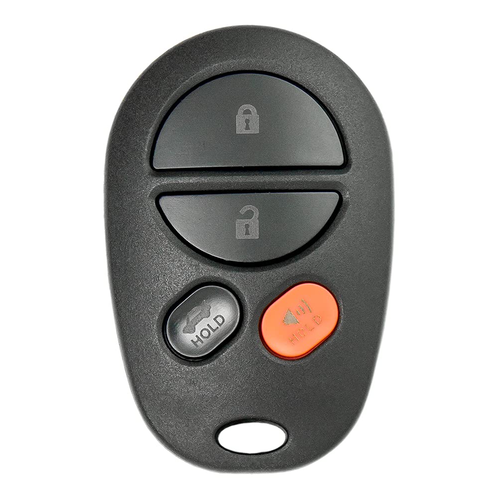 Keyless2GoReplacement for New Keyless Entry Remote Car Key Fob 4 Button FCC GQ43VT20T