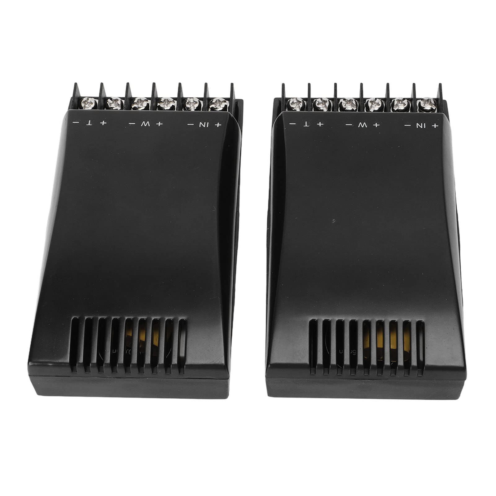 Altoparlante universale per auto, 2 vie, 100 W, 12 V, guscio ABS, nero, 2 pezzi