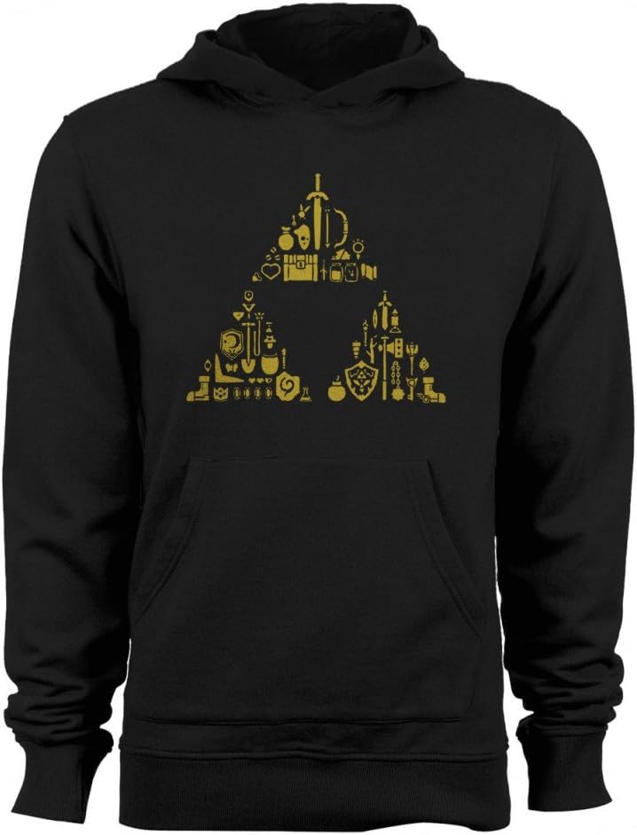 GEEK TEEZ Triforce Items Men's Hoodie