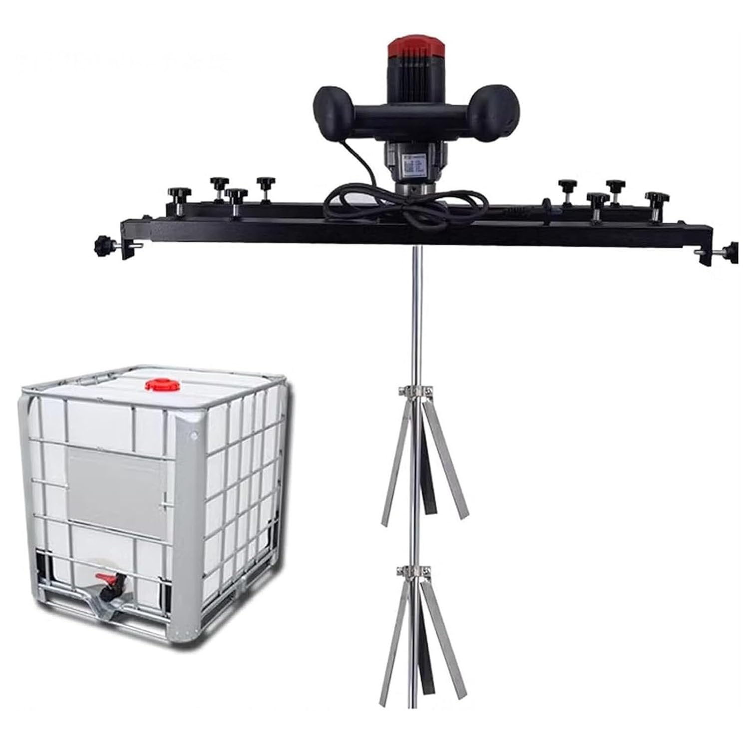 Sjdopulse Pneumatic Paint Mixer, Paint Mixer, Electric Holder Mixer, Paint Mixer, Holder Paint Mixing Tool, Paint Stirrer