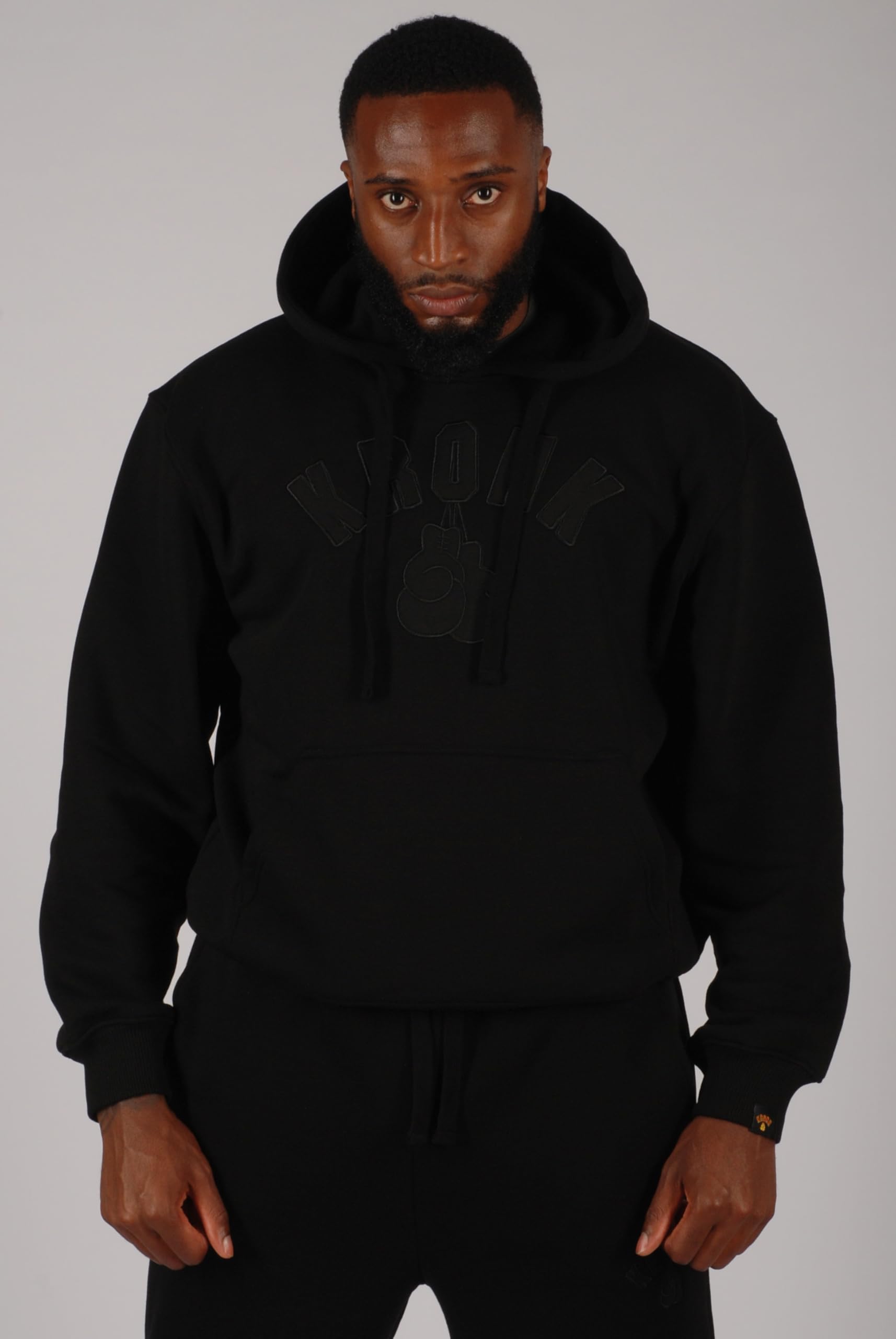 Kronk Detroit Applique Felpa Uomo Regular Fit