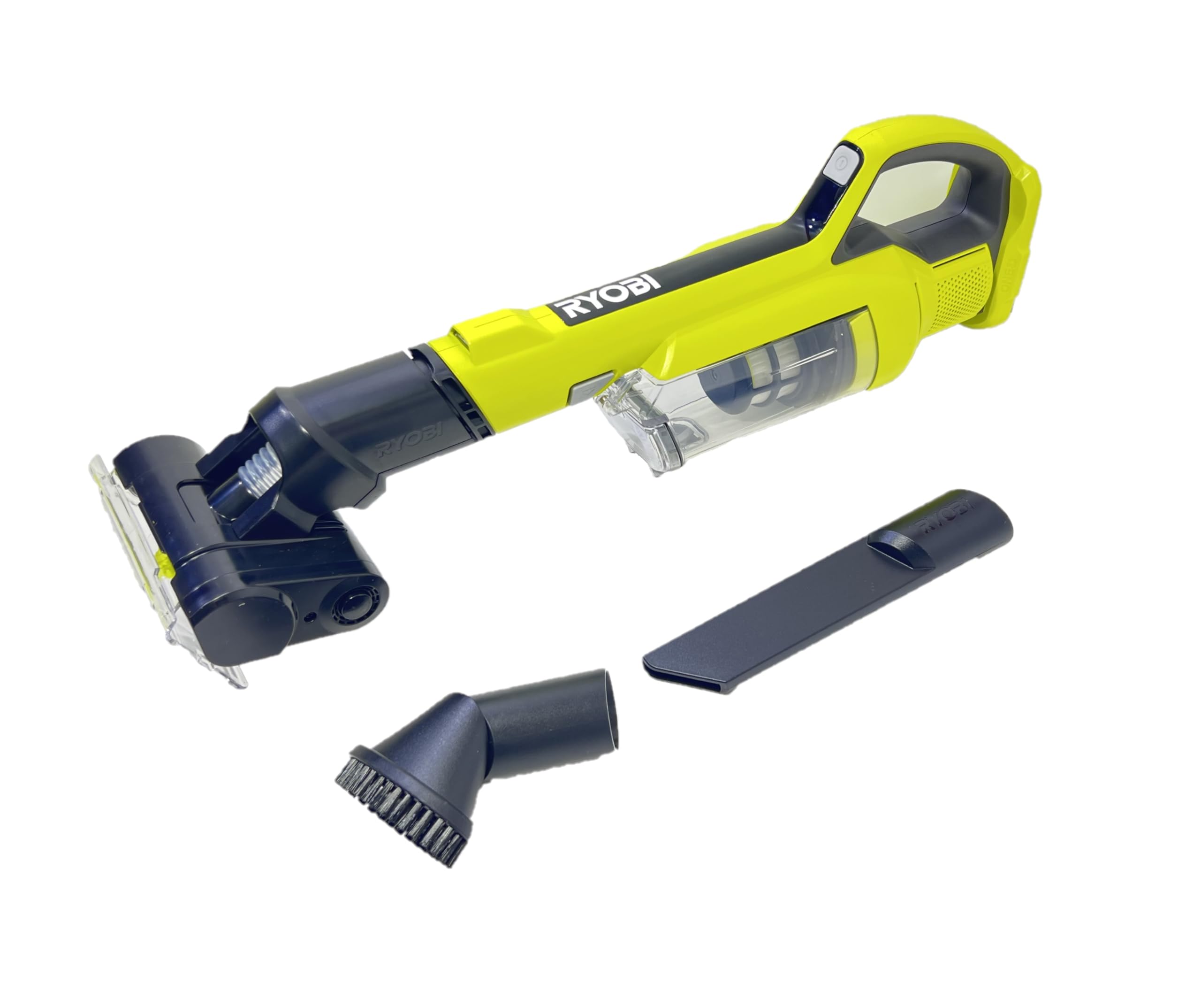 RYOBI Aspiradora de mano inalámbrica PCL700B de 18 voltios con kit de cepillo eléctrico | Kit