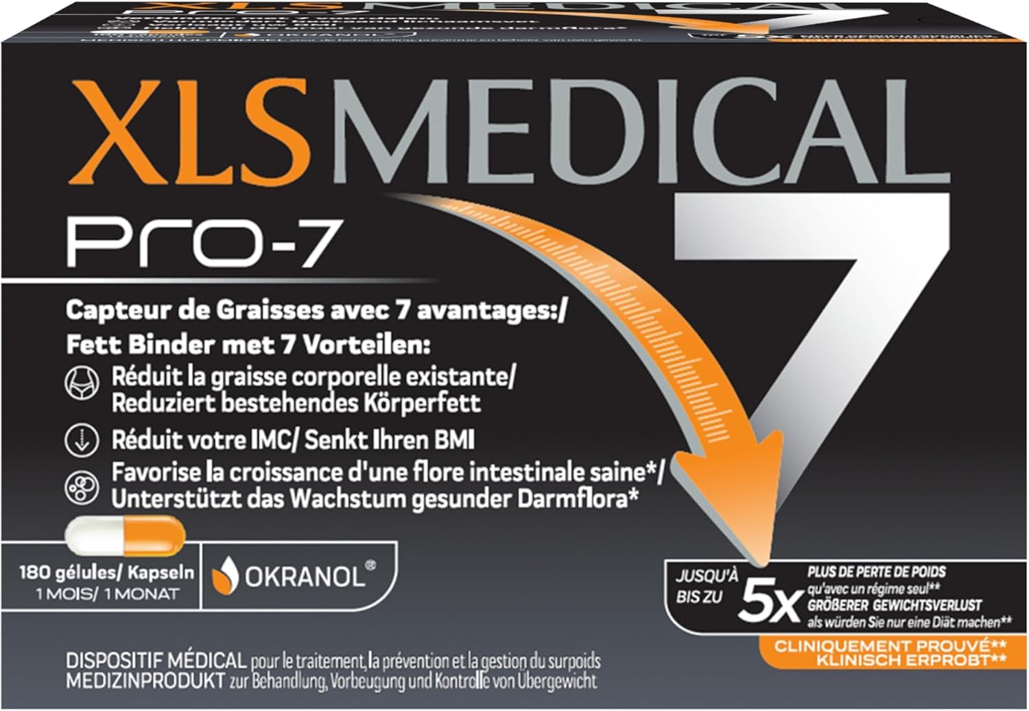 Complexe breveté Okranol® — 180 gélules pour un mois