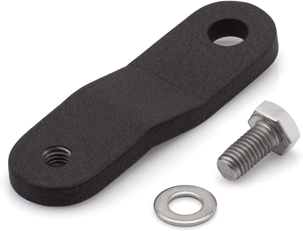 BlackPath - Fits 1995-2021 Harley Davidson 2" Tank Riser Kit Sportster 883 1200 Motorcycle Bracket Extension (Black) Heavy Duty Carbon Steel