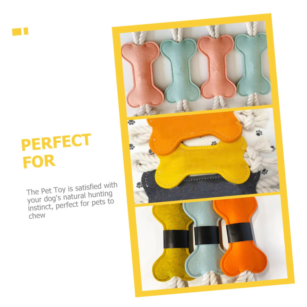 minkissy 12 Piezas Juguetes para la dentición Perro Juguetes de Navidad encantadores Juguetes para Masticar Juguetes para Perros pequeños Suministros de Mascotas Perro Mascota Molar Cuidado