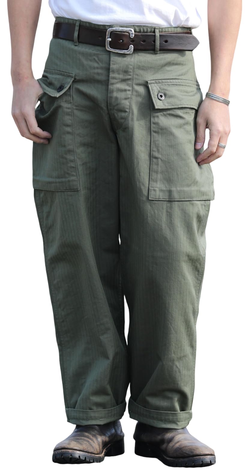 Amazon | [TCB ジーンズ] Crawling Pants/USMC M-44 モンキーパンツ