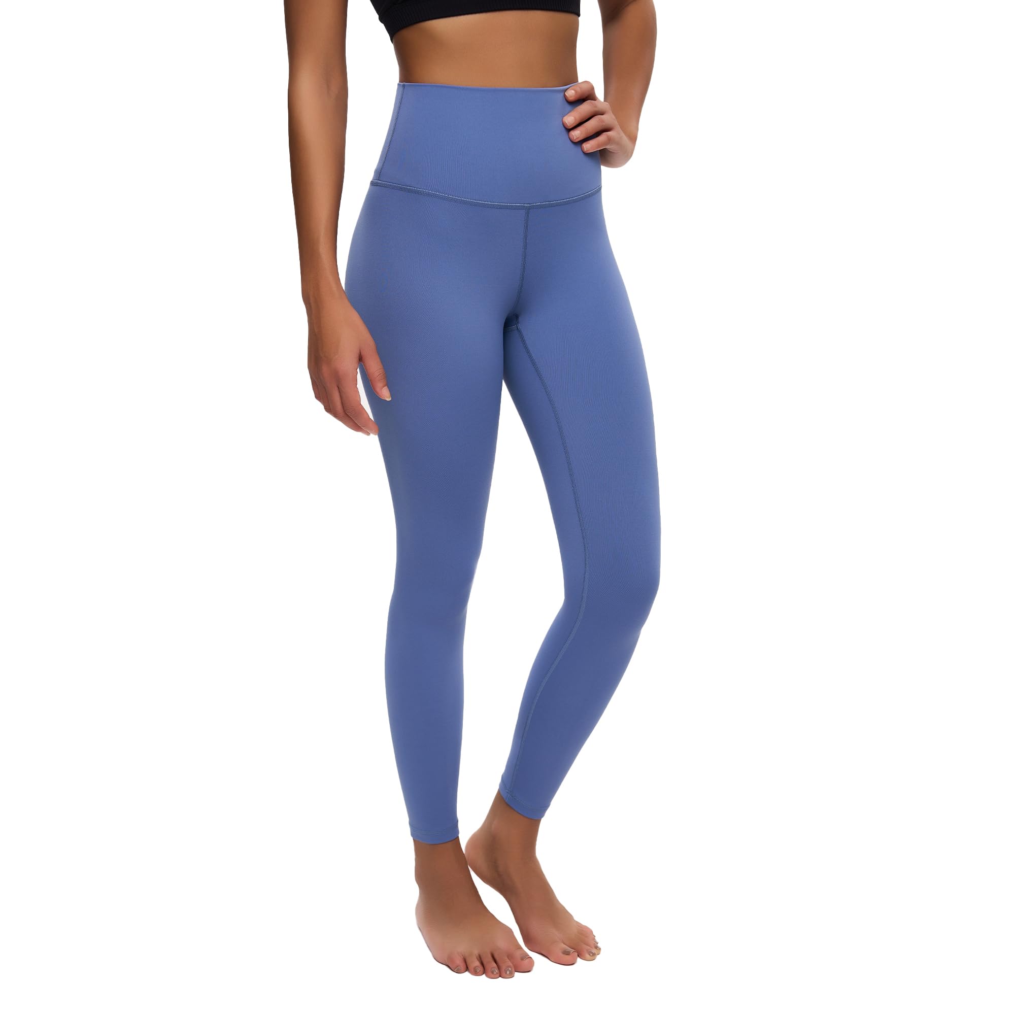 Awwena Yoga Wenabutter Workout Leggings for Women Activewear Loungewear Functional Fitness Running Highwaisted Gym Pants 25"