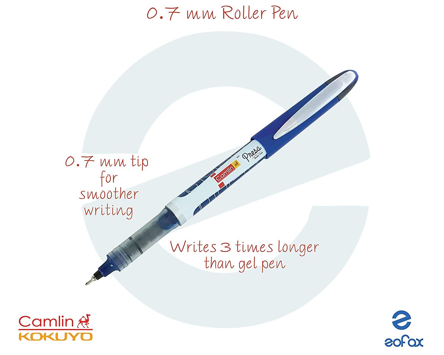 Gel Pen Camlin Presa Roller Pen Camlin Presa Mm Roller Pen Blue