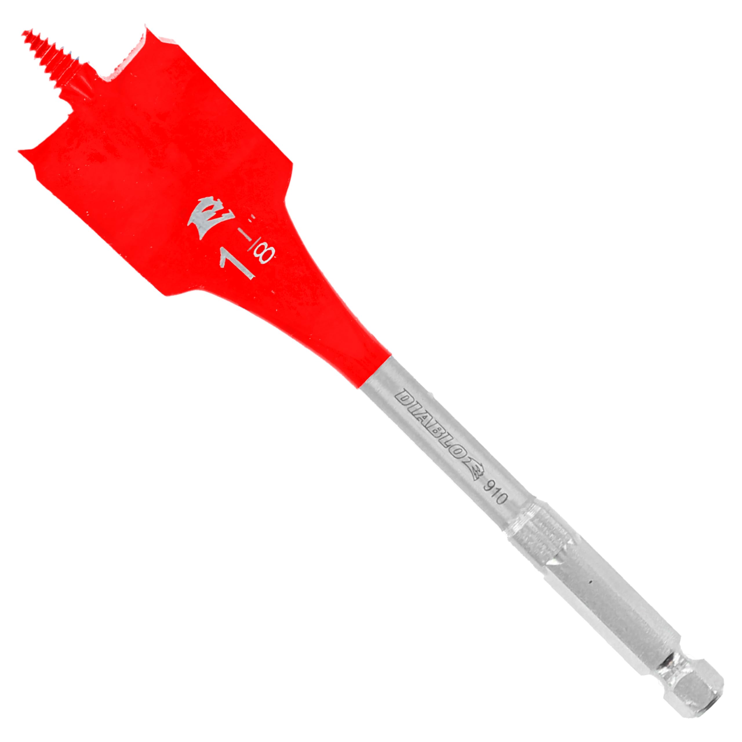 Diablo Spade Bit - 1-1/8" Wood Drilling -1 Diablo Spade Bit - 1-1/8" Wood Drilling -1
