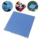 Eatech Thermal Pad GPU CPU Heatsink Cooling Conductive Flexible Silicone Pad (10mm * 10mm * 1mm, Blue) gallery image