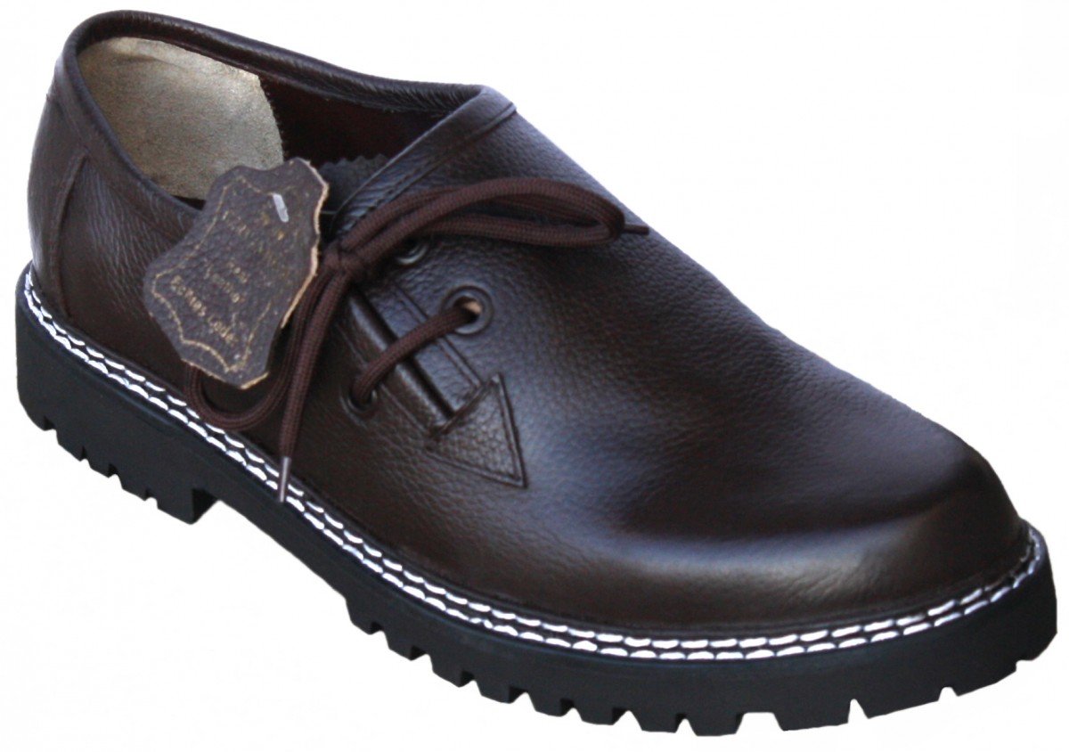 German Wear Haferlschuhe Trachtenschuhe Glattleder Original-Handmachart
