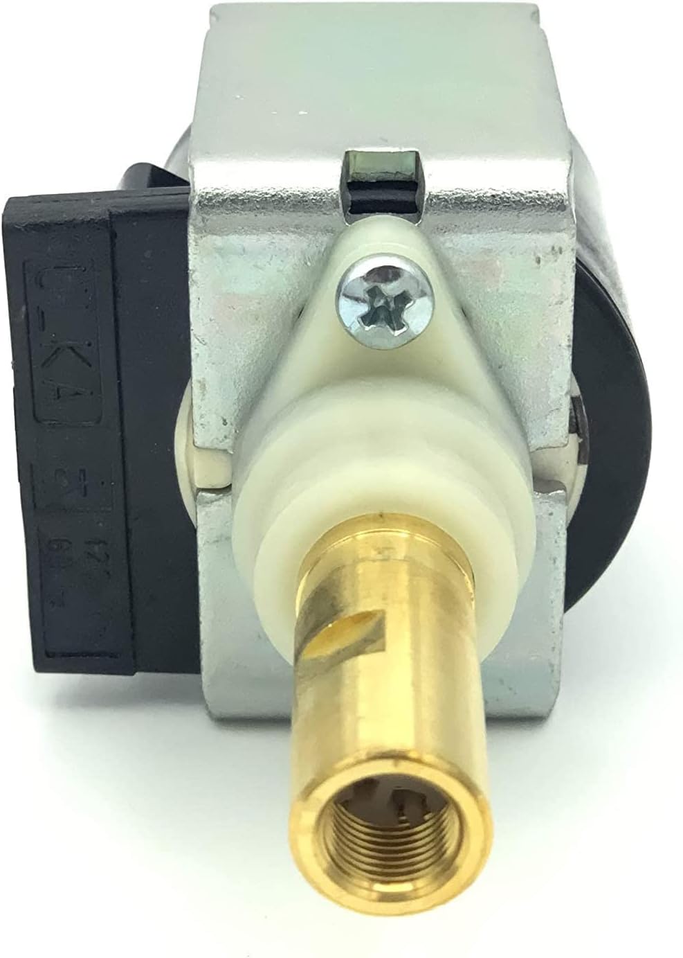 MacMaxe ULKA Model E Type EAX5 – Solenoid Vibratory Water Pump Brass Shaft with Two Seal OR 2025 – 1/1,5 min ON/OFF, 120V 60Hz 52W – Wide Compatibility With Espresso Machines