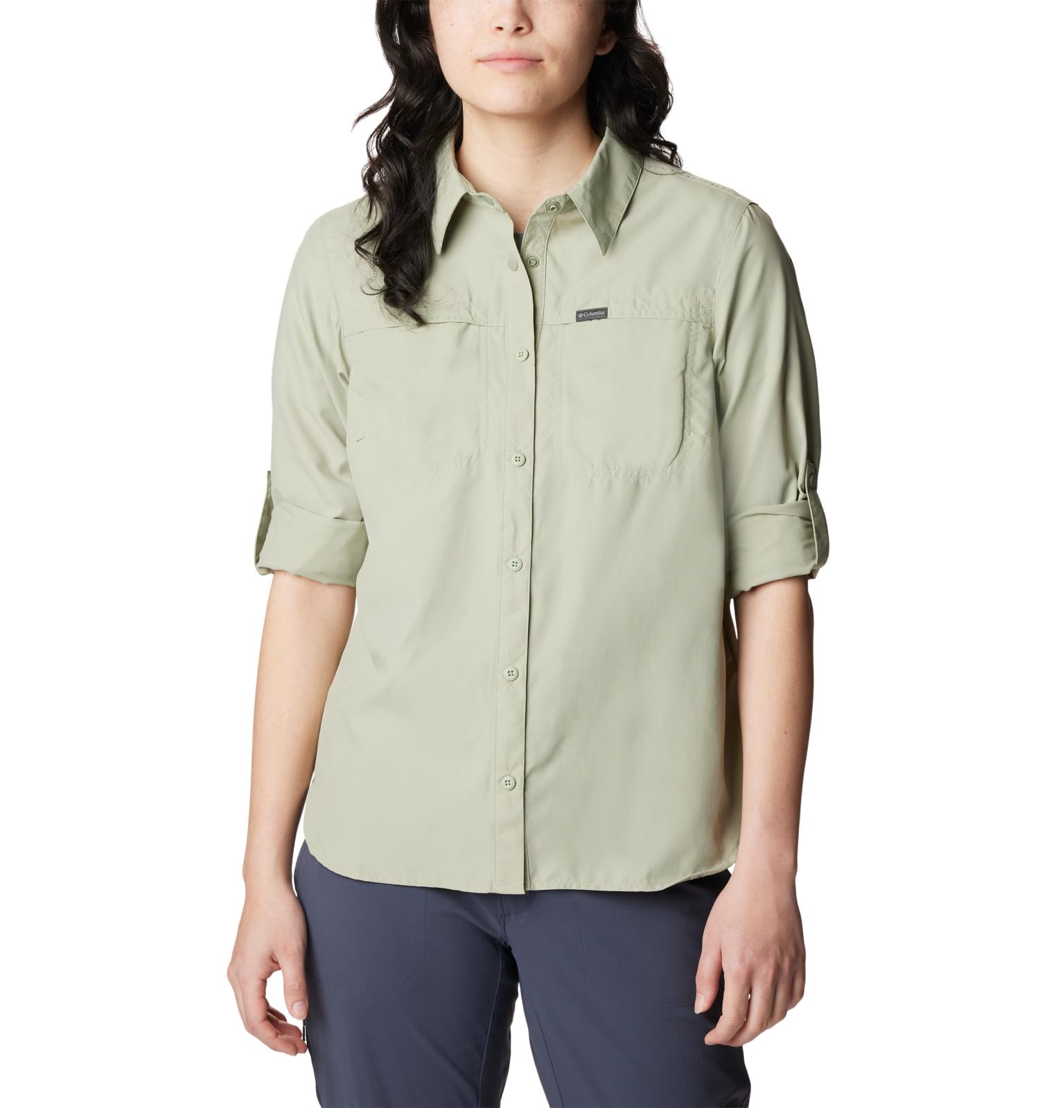 Columbia Silver Ridge 3.0 EUR Long Sleeve, Camicia Sportiva A Maniche Lunghe Donna