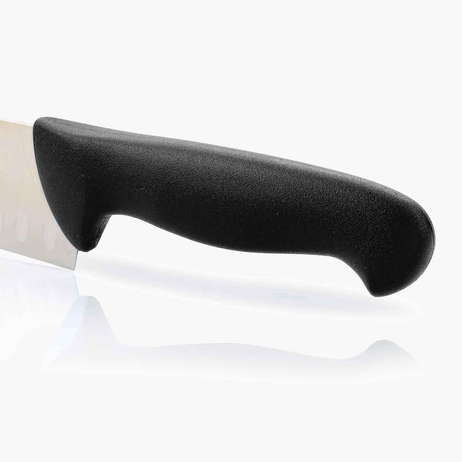 Arcos Seria 2900, nóż Santoku z trzpieniem, ostrze ze stali nierdzewnej 180 mm Nitrum, czarny uchwyt z polipropylenu