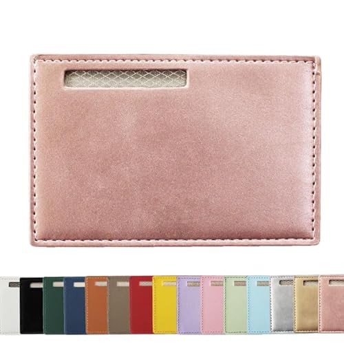 [CROSSROAD] マイナンバーカードケース スキミング防止 マイナカードケース PUレザー 個人情報保護 カードケース RFID防止 磁気防止 磁気シールド (ローズゴールド)のサムネイル