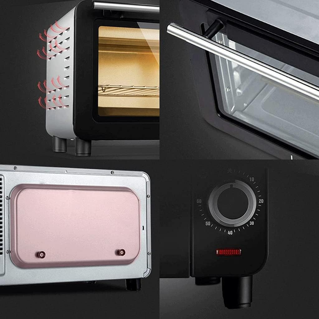 Oven- Electric Oven Home With Stove Light Small Mini Multi-function Baking