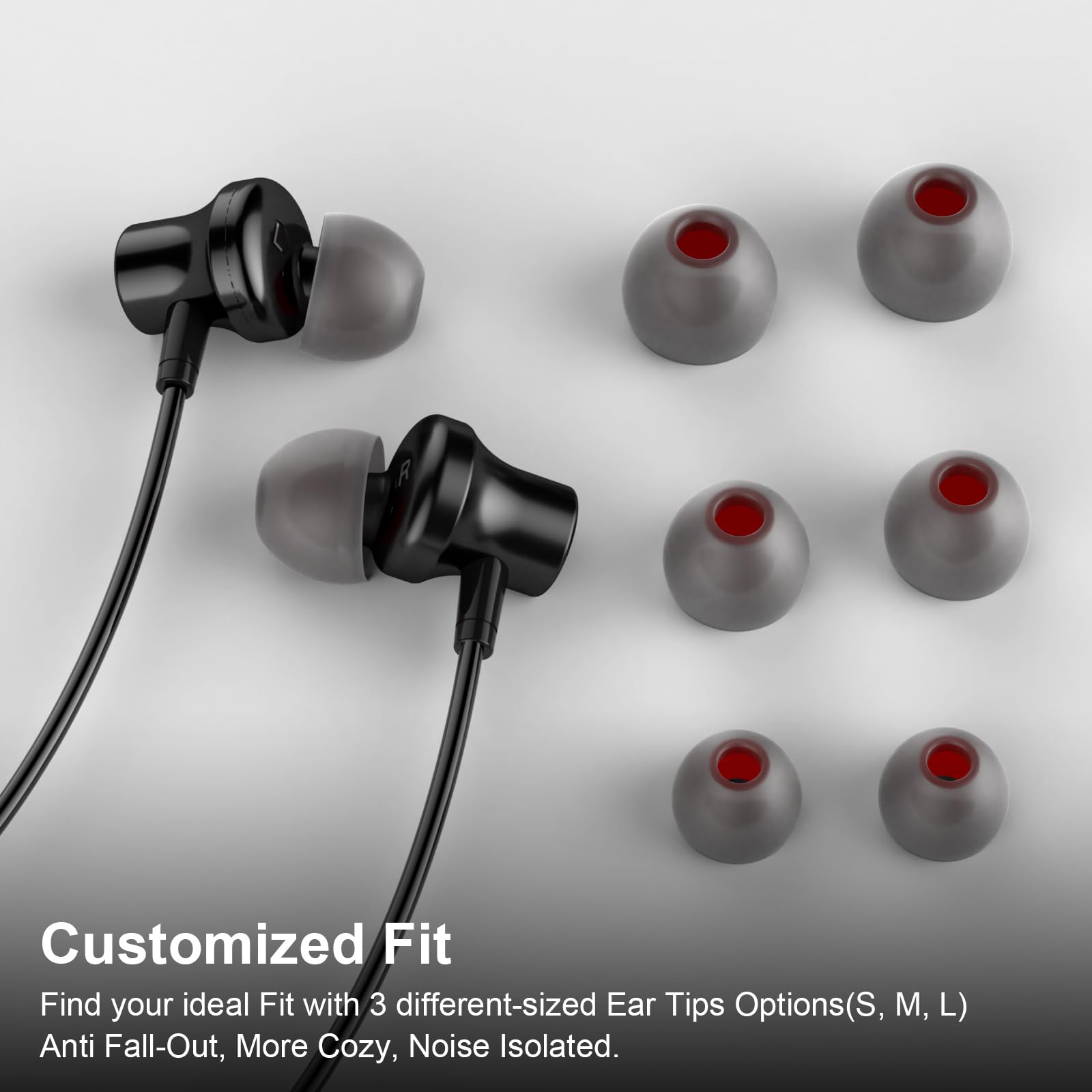Cuffie con cavo USB C per iPhone 17 16 15 Auricolari magnetici di tipo C con microfono Hi-Fi Nylon intrecciato senza grovigli Auricolari USBC per Samsung S26 S25 per Google Pixel 10 per iPad/MacBook