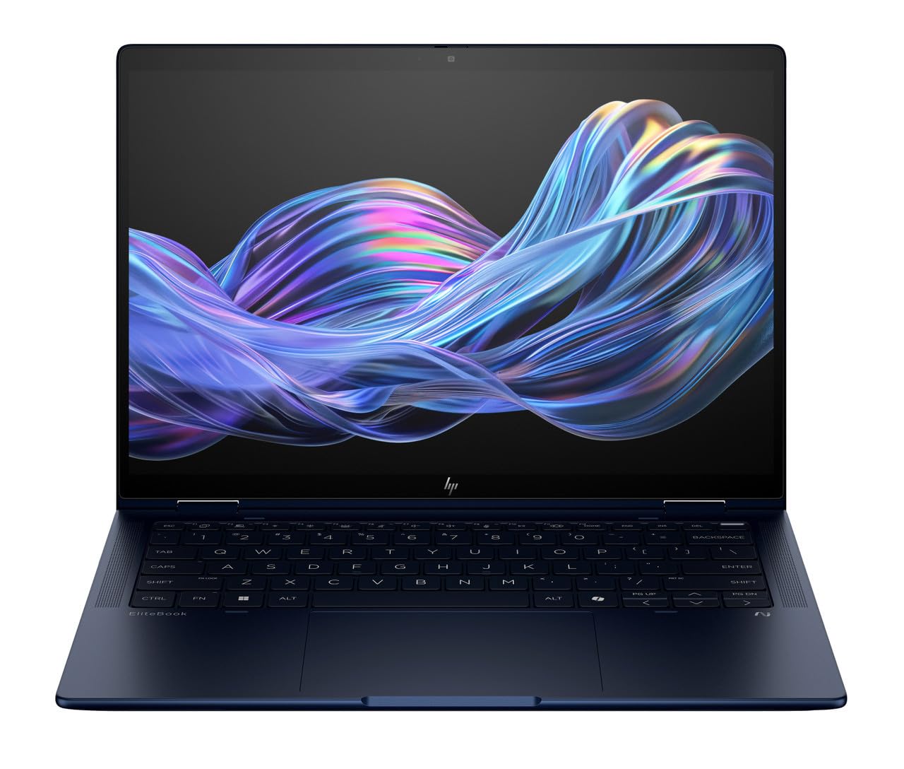 Mavark HP EliteBook X Flip G1i 14" IPS Multi-Touch 2-in-1 Laptop Core Ultra 7 258V Arc 140V Graphics Finger Print Reader 2 Year CPS Warranty (Ultra 7 258V|2TB SSD|32GB RAM)