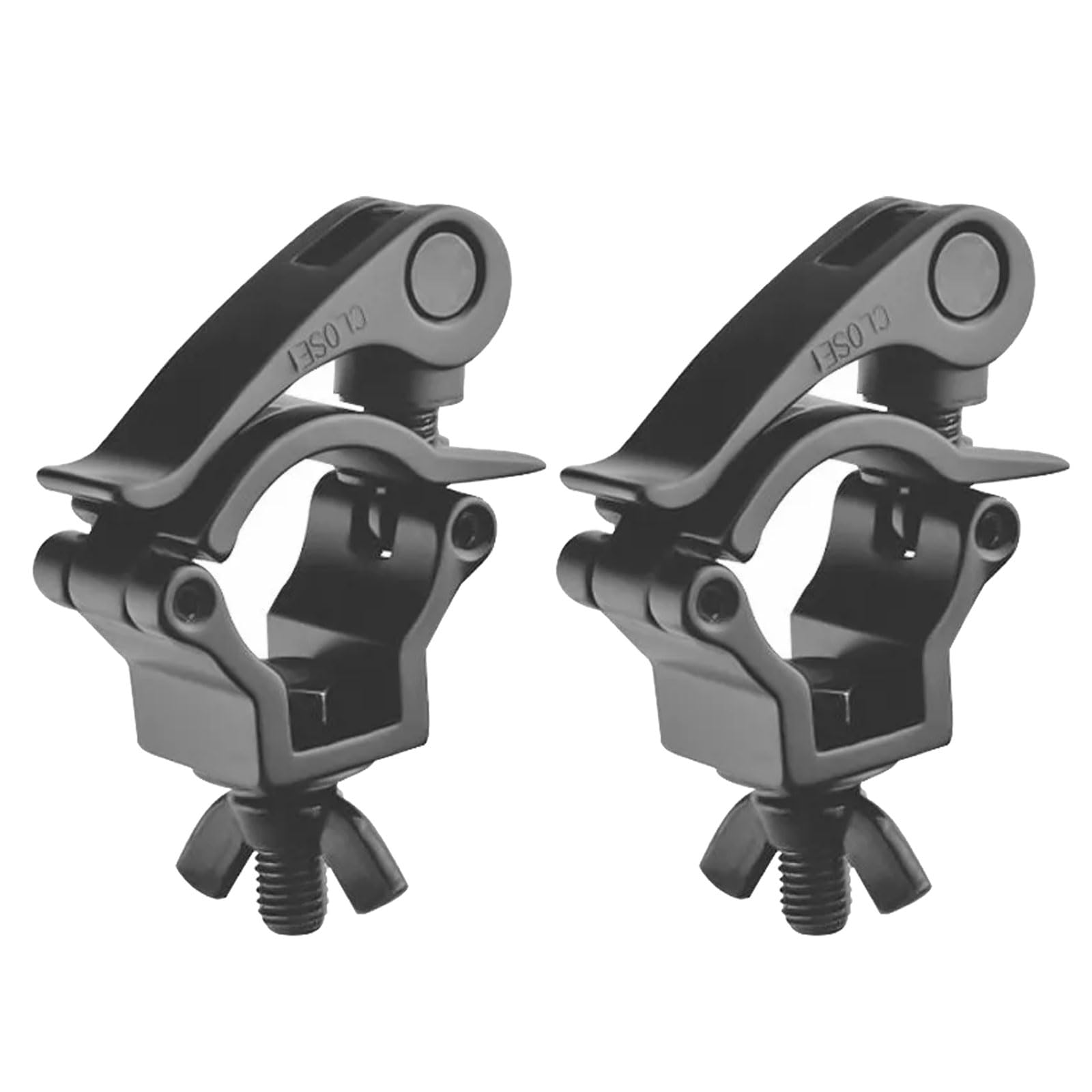 Colliers de serrage pour tuyau 32-35mm : fixations rapides en alliage d'aluminium Mg
